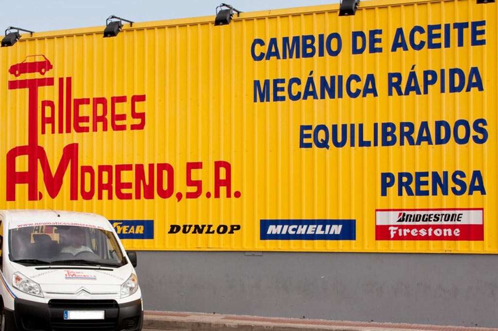 Neumáticos A. Moreno: desde 1980, tu taller de confianza para el cambio de aceite